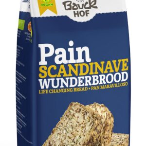 MIESZANKA DO WYPIEKU CHLEBA WIELOZIARNISTEGO BEZGLUTENOWA (SKANDYNAWSKA) BIO 600 g - BAUCK MUHLE (BAUCK HOF)