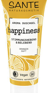 ŻEL POD PRYSZNIC HAPPINESS POMARAŃCZA ECO 200 ml - SANTE
