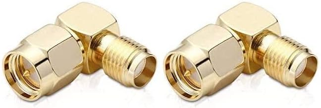 Conecto Adapter kątowy 90° wtyk SMA do gniazda SMA