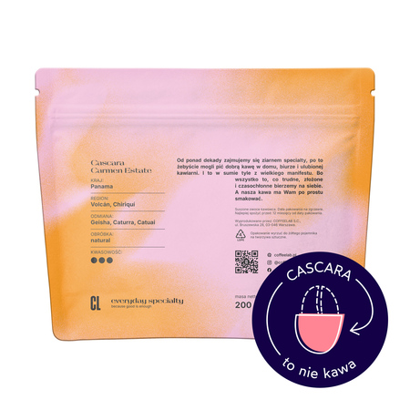 COFFEELAB - Panama Cascara Natural 200g - obrazek 2