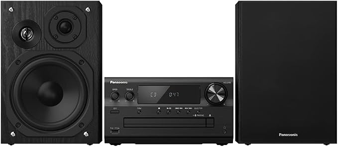Panasonic SC-PMX802E-K Premium Mikro-Urządzenie Stereo, Czarny, 120 W