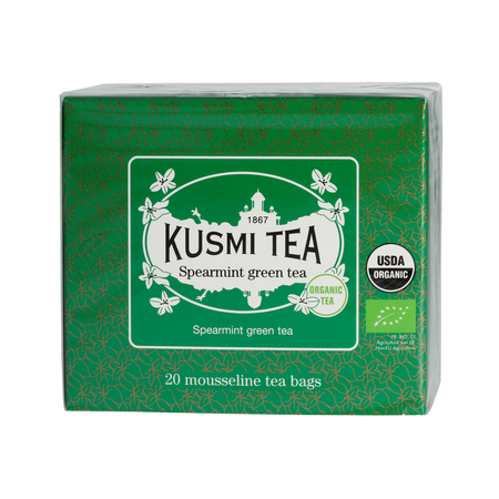 Kusmi Tea - herbata zielona Spearmint EKO 20 saszetek