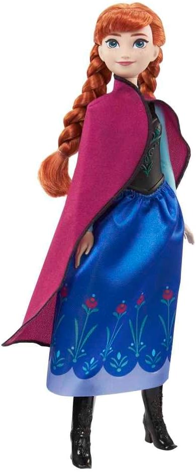 Mattel Disney Frozen Lalka modowa Anna w stylu Frozen - obrazek 7