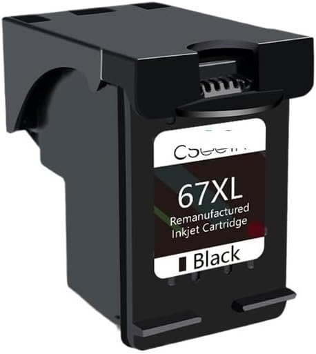Wkład atramentowy 67XL zamienny do drukarek H-/P 67 XL Deskjet Plus 4140 4152 4155 4158 1225 2732 2752(1pcs black) - obrazek 2