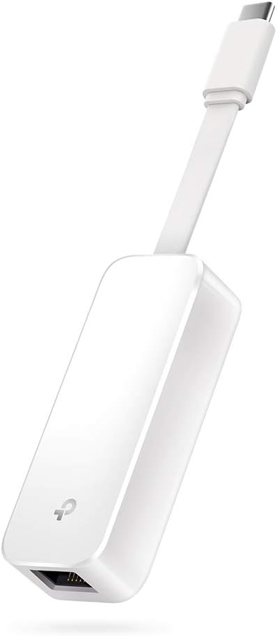 TP-Link UE300C – Adapter USB-C do Gigabit Ethernet (1000 Mb/s), kompatybilny z Windows, macOS, Android, Plug & Play, idealny do laptopów bez portu LAN