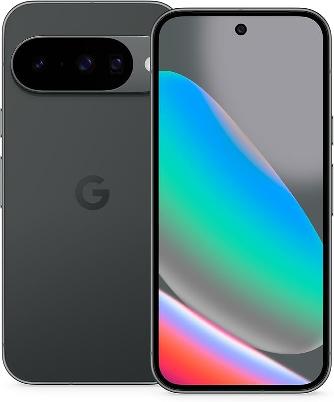 Google Pixel 10 – smartfon z systemem Android bez blokady SIM, z Gemini, innowacyjny potrójny aparat tylny, ponad 24 godziny pracy baterii i dużym wyświetlaczem Actua o przekątnej 6,3", obsydian, 128