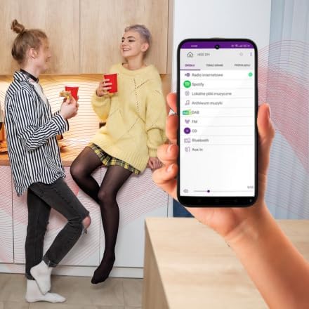 Głośnik REGENT i450s Spotify Connect DAB+ Radio internetowe - obrazek 4