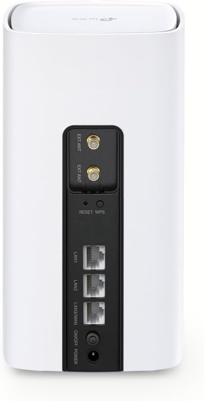 TP-Link Archer NX200 router 5G, Wi-Fi, 6 AX1800 Mb/s z kartą SIM, dwuzakresowy, Plug & Play, Gigabit port WAN/LAN, 4K-QAM, formowanie wiązki, 8 × 5 G/LTE, 2 × Wi-Fi Anteny wewnętrzne, EasyMesh, - obrazek 4