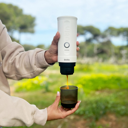 Outin - Nano Espresso Maker - Przenośny ekspres Pearl White - obrazek 4
