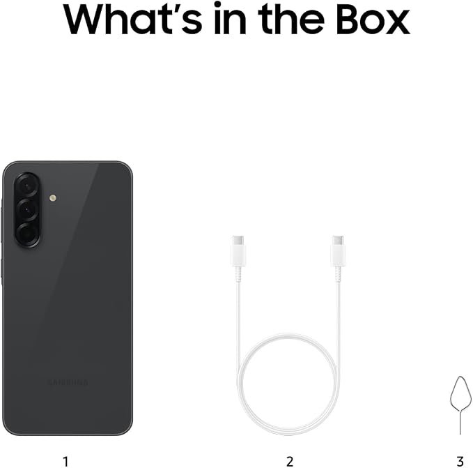 SAMSUNG Galaxy A36 5G A Series telefon komórkowy, niesamowita inteligencja, wyświetlacz 6,7 cala, długa żywotność baterii, super szybkie ładowanie, 128 GB pamięci, czarny - obrazek 6