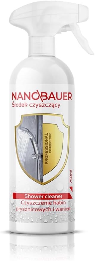 Supermocny i skuteczny środek czyszczący do kabin prysznicowych