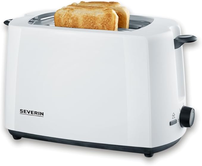 Severin AT 2286 Toster, Tworzywo Sztuczne, 700 W, 1,14 L, Biały