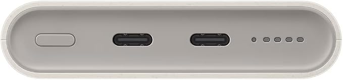 Samsung Przenośna bezprzewodowa ładowarka Power Bank Super Fast Charging 25 W, 10 000 mAh, 2 porty ładowania USB-C i bezprzewodowe ładowanie, kolor beżowy - obrazek 2