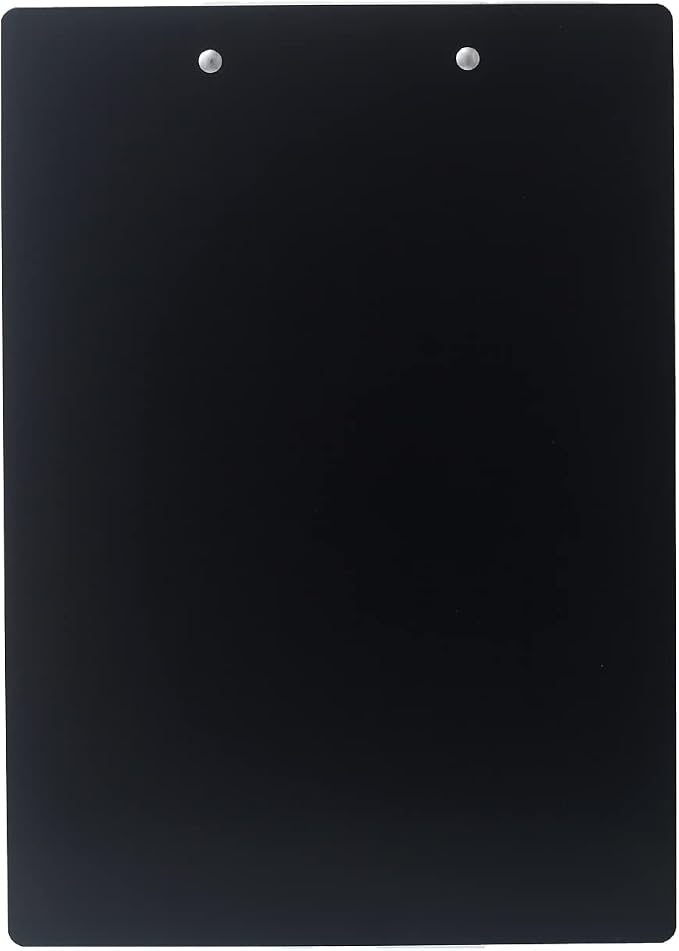 TKD8025-black-1 x aluminiowa podkładka A4 z gumowanym metalowym - obrazek 4
