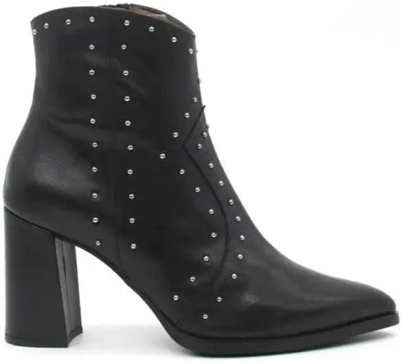 Wonders Botki na obcasie damskie 5431 czarne