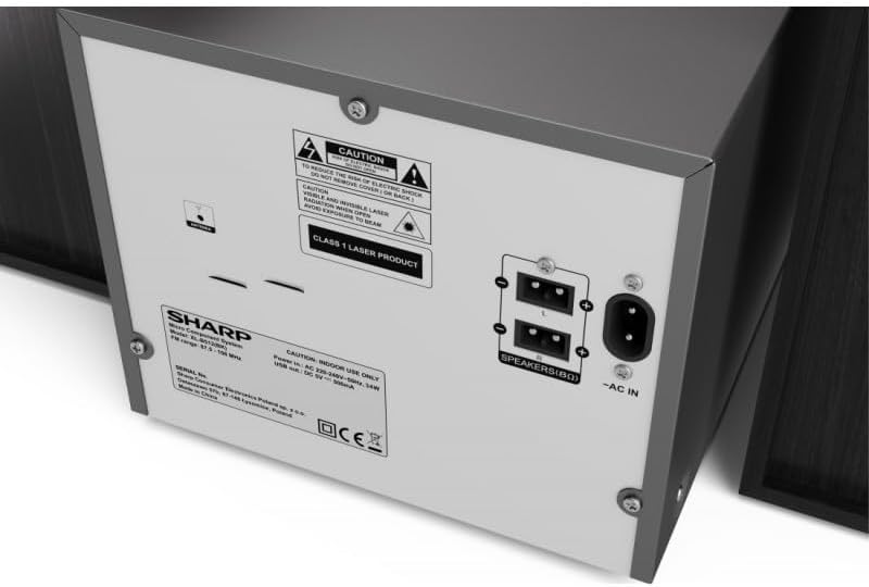 Sharp Mirco XL-B512 Kompaktowy Zestaw Stereo - obrazek 5