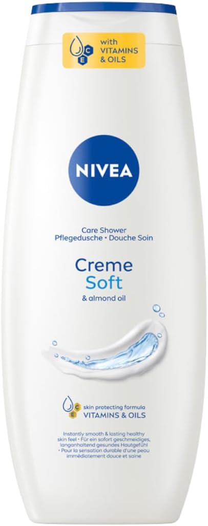 NIVEA Creme Soft Kremowy żel pod prysznic z olejkiem migdałowym 500