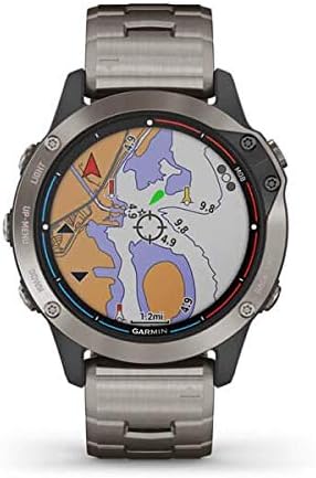 Garmin Quatix 6 Titanium kolor szary 010-02158-95 - obrazek 2