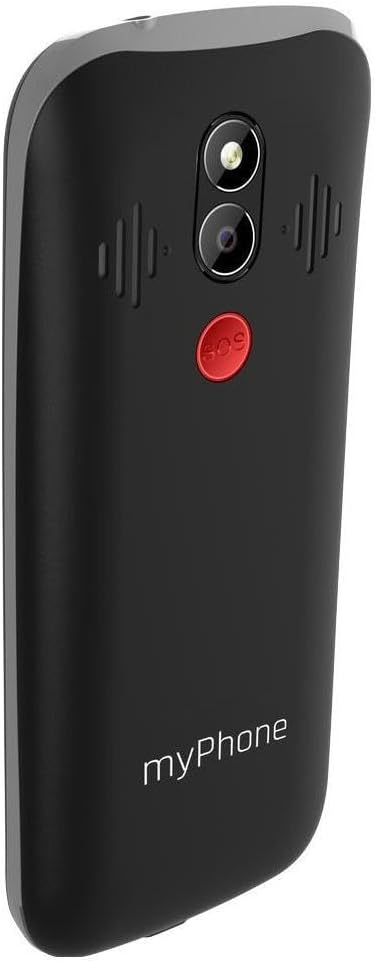 myPhone Halo 4 LTE telefon komórkowy dla seniora bez umowy, dual SIM, duże przyciski i wyświetlacz 3,5 cala, ogromna bateria 2500 mAh do 16 dni na jednym ładowaniu + przycisk SOS i latarka - obrazek 6