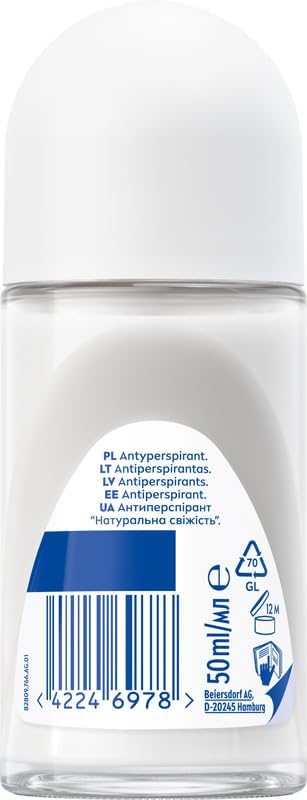 NIVEA Fresh Natural 72H Antyperspirant w kulce dla kobiet 50 ml - obrazek 3