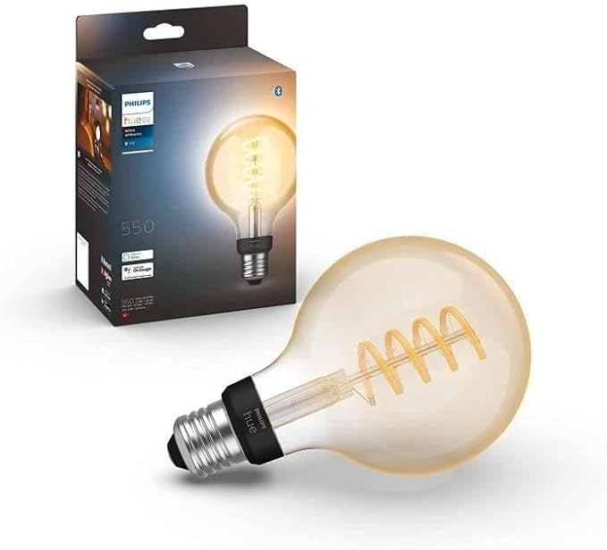 Philips Hue White ambiance Żarówka Filament G93 E27, retro żarówka Edisona, wiele odcieni bieli, możliwość przyciemniania, inteligentne oświetlenie - obrazek 6