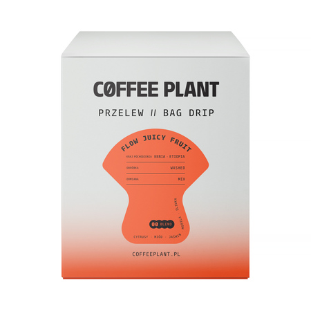 COFFEE PLANT - kawa w saszetkach Flow Juicy Fruit Drip Bag - 10 saszetek 11 g