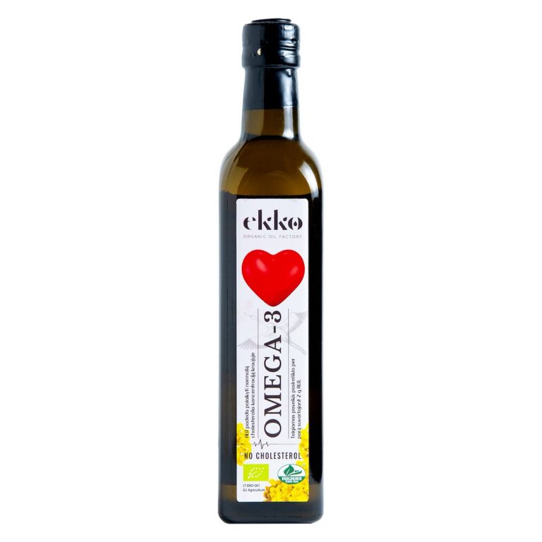 OMEGA-3 – MIESZANKA Z OLEJEM LNIANYM BIO 500 ml – EKKO