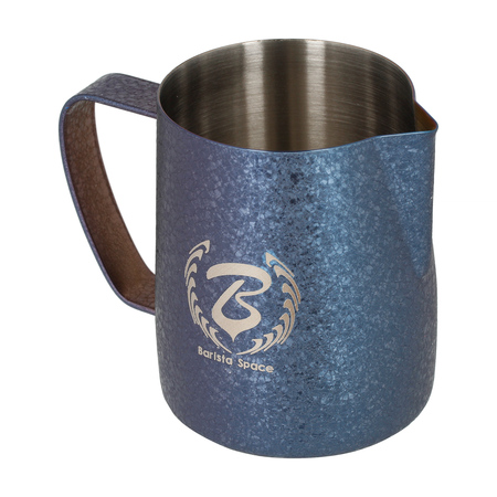Barista Space - Dzbanek do mleka Ice Grain Blue 350 ml - obrazek 2