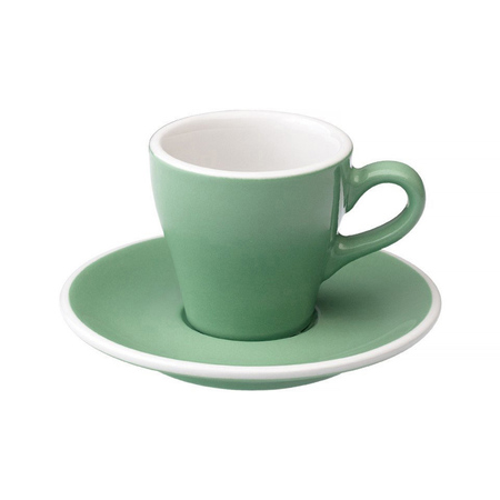 Loveramics Tulip - Filiżanka i spodek Espresso 80 ml - Mint