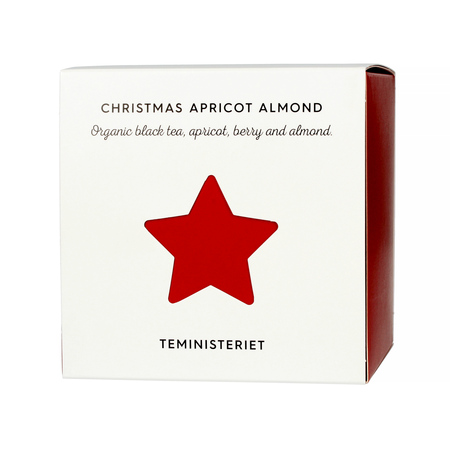 Teministeriet - herbata czarna sypana Christmas Apricot Almond EKO 100 g