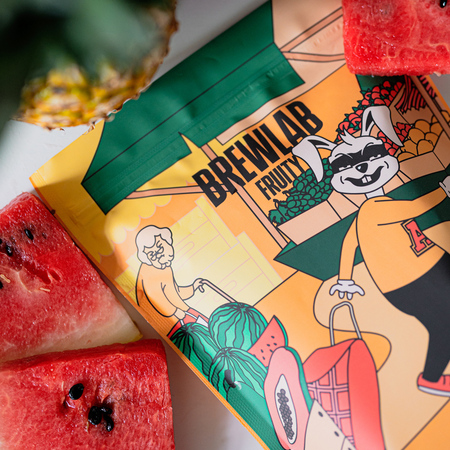 COFFEELAB - kawa ziarnista Brewlab Fruity Filter 500 g - obrazek 2