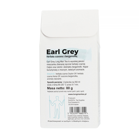 Long Man Tea - herbata czarna sypana Earl Grey 80 g - obrazek 2