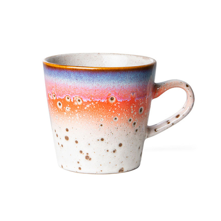HKliving - Kubek ceramiczny Americano 70s Asteroids 260ml