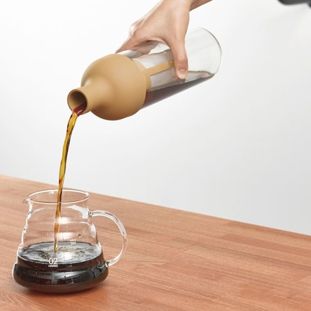 Hario Filter-In Coffee Bottle - Butelka do Cold Brew 650 ml Kremowa - obrazek 5
