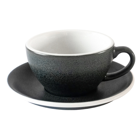 Loveramics Egg - Filiżanka i spodek Cappuccino 250ml - Anthracite