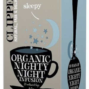 HERBATKA Z RUMIANKIEM I MELISĄ (NIGHTY NIGHT) BIO (20 x 2 g) 40 g - CLIPPER