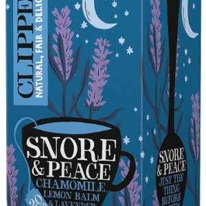 HERBATKA Z MELISĄ I LAWENDĄ (SNORE & PEACE) BIO (20 x 1,5 g) 30 g - CLIPPER