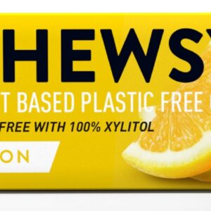 GUMA DO ŻUCIA Z KSYLITOLEM O SMAKU CYTRYNOWYM (10 szt.) 15 g  - CHEWSY