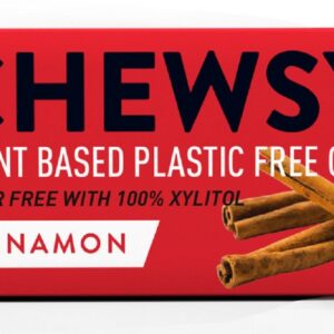 GUMA DO ŻUCIA Z KSYLITOLEM O SMAKU CYNAMONOWYM (10 szt.) 15 g - CHEWSY
