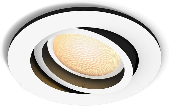 Philips Hue inteligentny reflektor do zabudowy Milliskin Hue recessed okrągły biały 3x5W 3 szt - obrazek 5