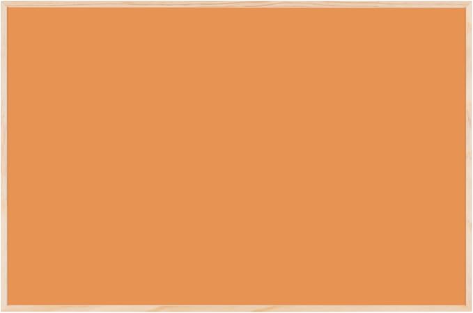 Bi-Office Tablica Magnetyczna Earth New Basic Tangerine