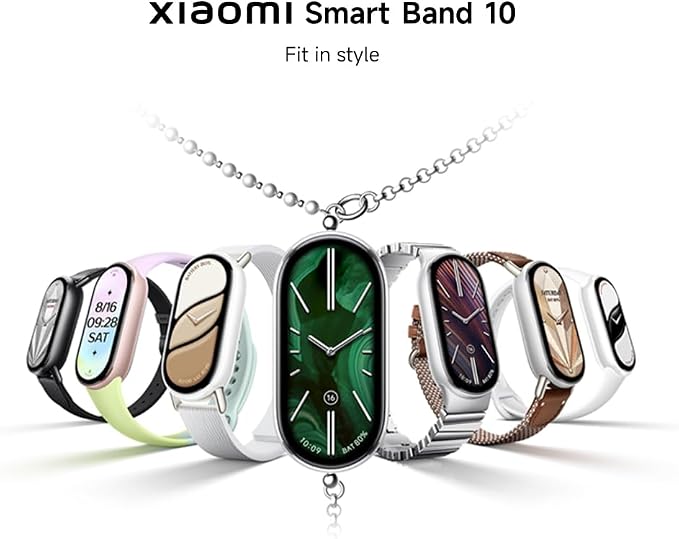 Xiaomi Smartband 10 wyświetlacz AMOLED - obrazek 3