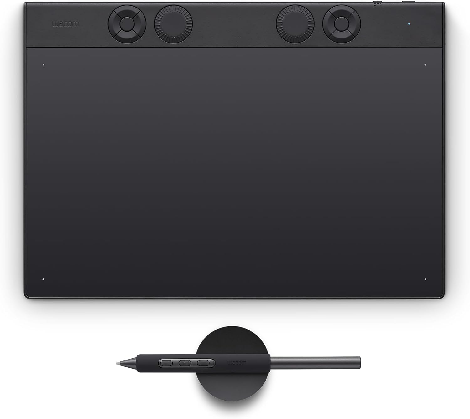 Wacom Intuos Pro Medium – innowacyjny tablet z rysikiem Wacom Pro Pen 3, kompaktowy i lekki – wszechstronny wybór dla ilustratorów, projektantów i edytorów zdjęć | Tablet graficzny (wymagany komputer PC lub Mac), ultracienki dla kreatywnych podróży - obrazek 2
