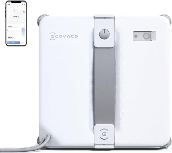 ECOVACS WINBOT Mini 2 robot do mycia okien ze szczotkami narożnymi