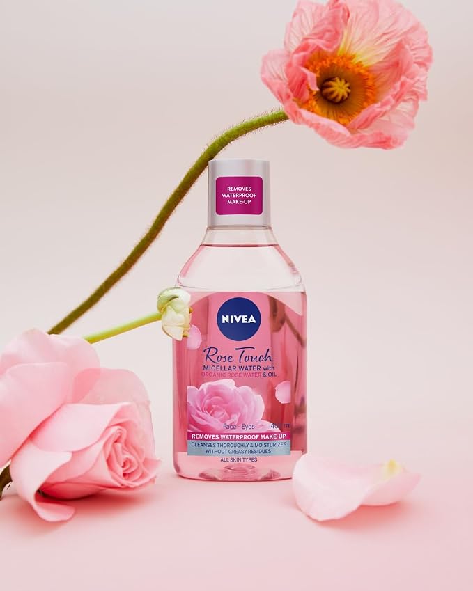 NIVEA Rose Touch Dwufazowy płyn micelarny z wodą różaną - obrazek 7