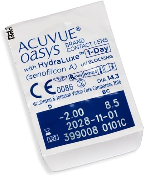 Acuvue Oasys 1-Day HydraLuxe 30 sztuk sferycznych - obrazek 5