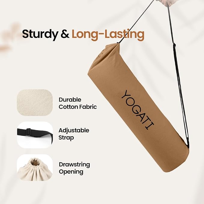 YOGATI® Torba na matę do jogi duże torby na matę do jogi - obrazek 3