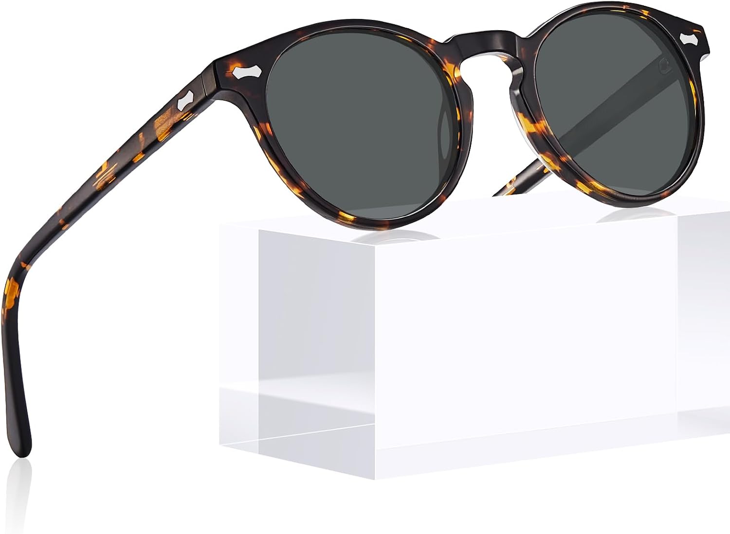 CARFIA Damskie okulary przeciwsłoneczne w stylu retro - obrazek 2