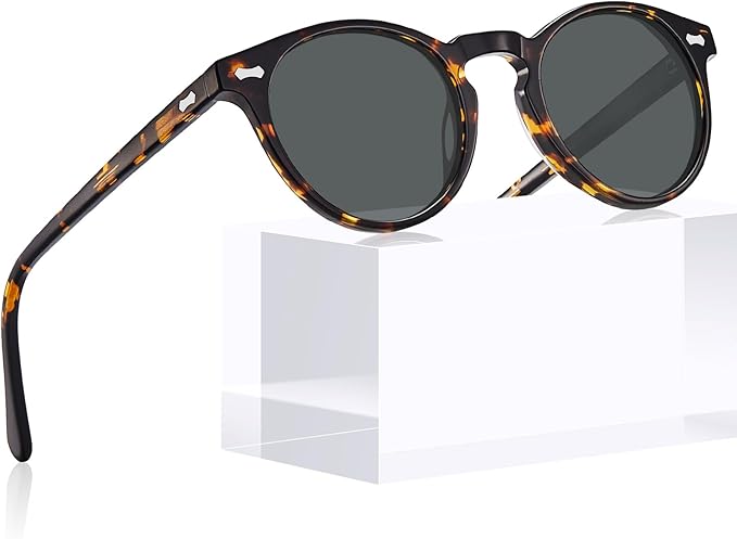 CARFIA Damskie okulary przeciwsłoneczne w stylu retro