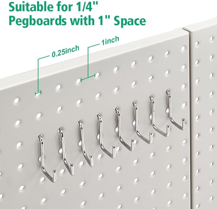 Amazon Basics zestaw prostokątnych metalowych tablic perforowanych - obrazek 4